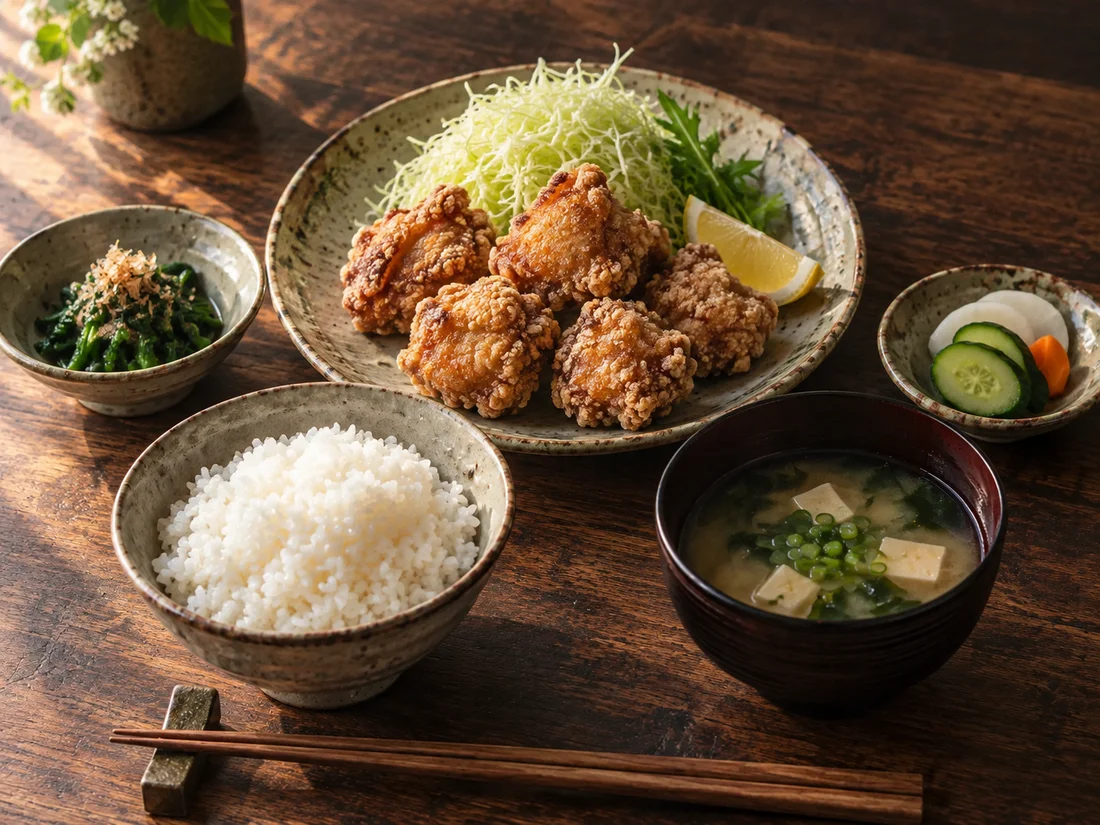唐揚げ定食